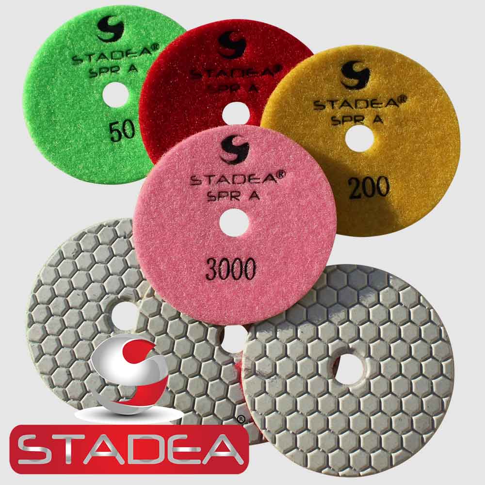 4 Inch Diamond Polishing Pads Dry